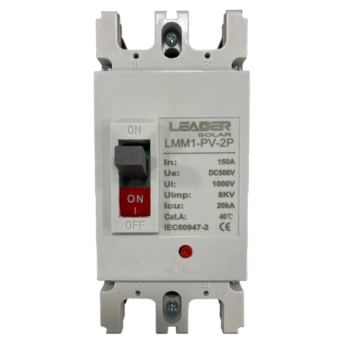 BREAKER DC MCCB 500V 150A 2P