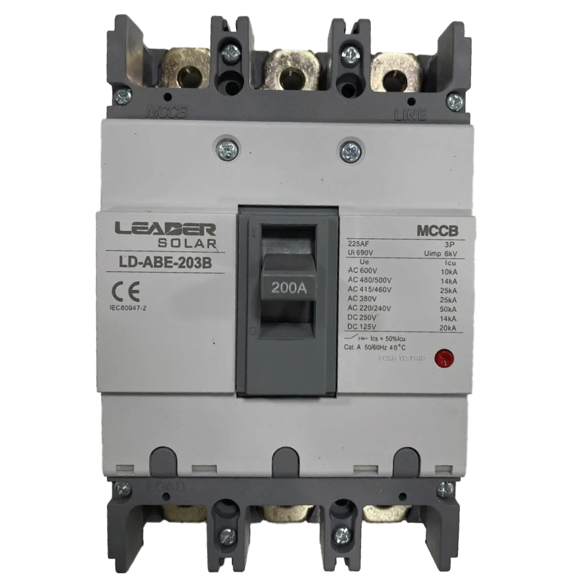 Breaker -ABE Type AC MCCB 600V 225A 3P