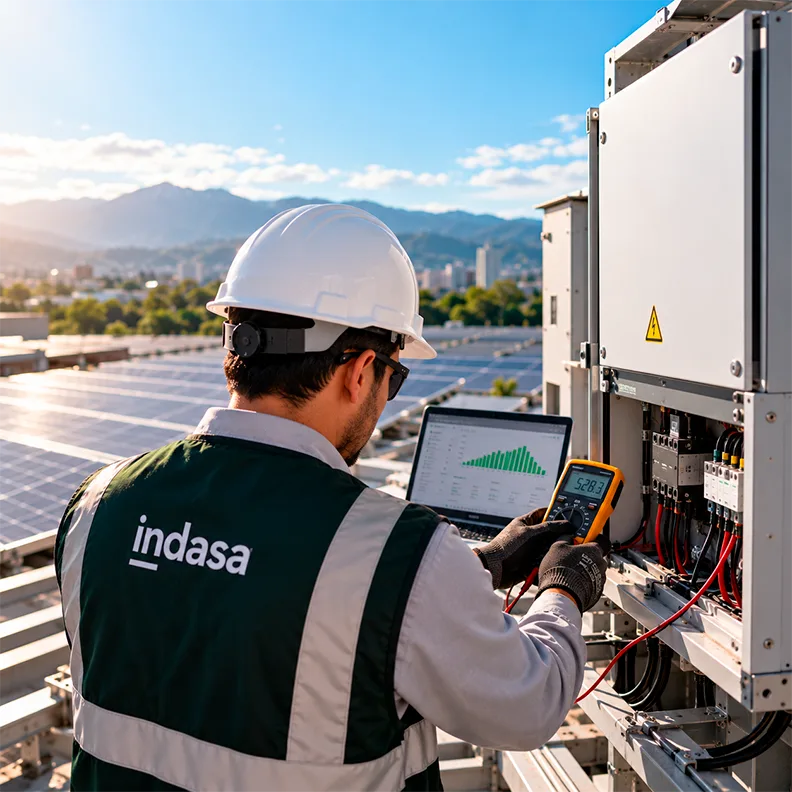 Diagnóstico y readecuación de plantas solares